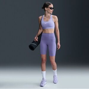 Nike zenvy high waisted gentle support Biker Shorts